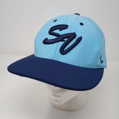 Expedition League Souris Valley Sabre Dogs Zephyr Medium Fitted Baseball Cap Hat - Image 1 of 4