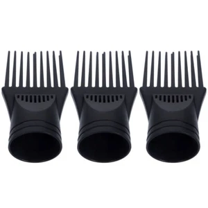 Professional Hair Dryer Nozzle Comb Set 3PCS for Quick Styling - Picture 1 of 12