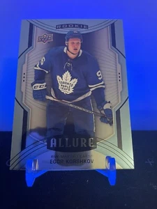 Egor Korshkov 2020-21 UD Allure Maple Leafs SP Rookie Sp 111 - Picture 1 of 2