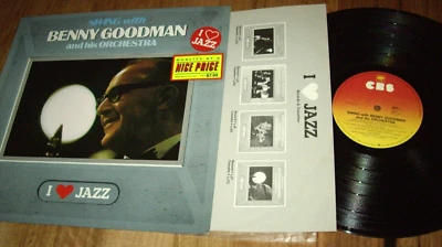 SWING WITH BENNY GOODMAN AND HIS ORCHESTRA *OZ 1st Press 12" LP 1985 VGC+ - Image 1 of 2