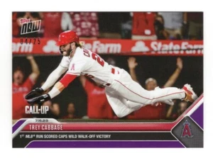 TREY CABBAGE 2023 TOPPS NOW CALL-UP CARD 572 PURPLE PARALLEL #04/25 - Picture 1 of 2