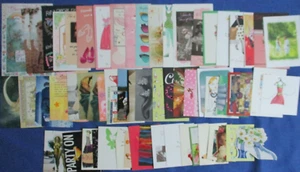 #50 Lot-60 Women Sisters Shoes Fashion 1990-2010 USED Greeting Card Crafts DIY - Picture 1 of 10