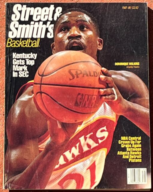 Dominique Wilkins Atlanta Hawks Sport Magazine - May 1987