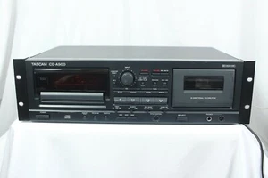 Tascam CD-A500 CD/Cassette Player Not Working Sold As-is For Parts Or Repair. - Picture 1 of 12