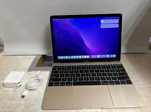 MacBook A1534 Core m7-6Y75 1.3GHz 8GB 512GB SSD 12" Space Gray - Picture 1 of 6