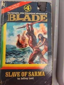 Vintage SCI FI Blade Slave of Sarma by Jeffrey Lord - Imagen 1 de 2