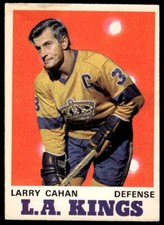 1970-71 O-Pee-Chee Larry Cahan Los Angeles Kings #164