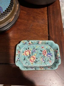 Plato pequeño esmalte cloisonné chino - Imagen 1 de 4