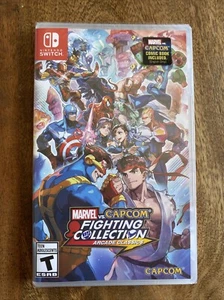 Marvel vs Capcom Fighting Collection Switch + Comic book Cartridge Version š„š„ - Picture 1 of 2