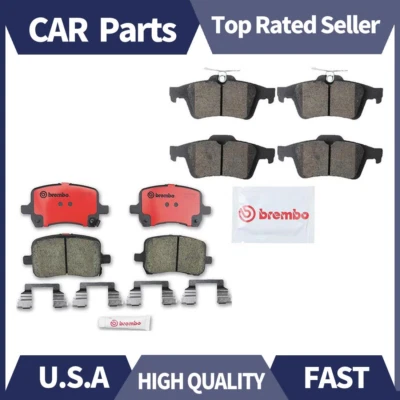 适用于 2006 - 2009 庞蒂亚克 Solstice 前后陶瓷刹车片 - 布雷博 OE — 第 1/4 张图片