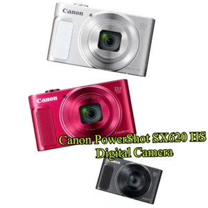 Canon PowerShot SX620 HS Digital Camera 25x Optical Zoom 20.2MP CMOS Sensor - Picture 1 of 18