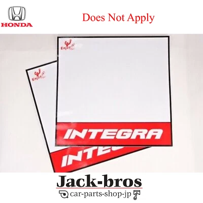 Juego de calcomanías adhesivas puerta lateral Honda ACURA RSX Integra DC2 DC5 R y L Foto 1 de 4