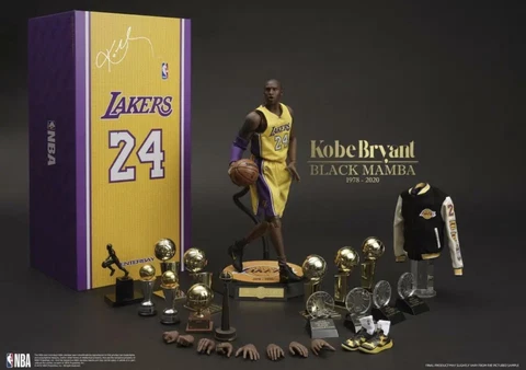 Enterbay Real Masterpieces 1/6 NBA LA Lakers Kobe Bryant Sixth Scale RM-1036 Cover