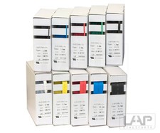 Schrumpfschlauch in 7 Farben, 10 Größen in Spenderbox Minibox Schrumpfschläuche