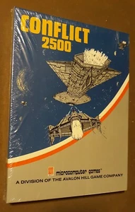 SEALED Computer Conflict 2500 by Avalon Hill games Apple II,Atari 800,Pet,TRS-80 - Picture 1 of 2