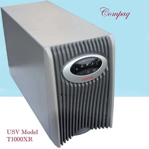UPS COMPAQ T1000 XR INT`l USV MODEL E03017i ALTE BATTERIEN SERIAL PORT SN79 - Afbeelding 1 van 1