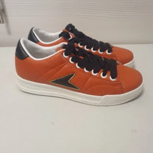 Bata x Wilson John Wooden 884-5401 Men's Orange/Black Sneakers Shoes Size 5 - Picture 1 of 10