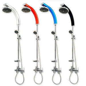 Bathroom Sunflower Rain shower set faucet 8" Shower Head anodizing dye TV-2000 - Picture 1 of 2