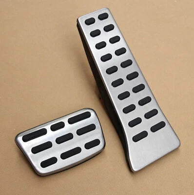 Steel Brake Gas Pedal Cover For Hyundai Tucson Santa Fe Kia Sportage Stinger K5 - Image 1 of 4