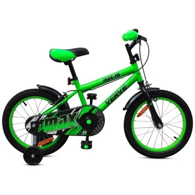 16 Inch Verve Max II Kids Bike Green Lightweight - Image 1 of 4