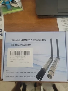 CHINLY Wireless DMX512 Transmitter Receiver System 6-Piece, 2.4G, Stage Par - Picture 1 of 4
