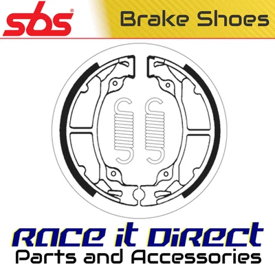Тормозные колодки для KAWASAKI KX 125 1984-1985 задние SBS - Изображение 1 из 4