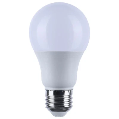 9.1 Watt A19 LED - 5000K CCT - Medium Base - White Finish - 12V-24VAC - 12V-34VD - Image 1 of 4