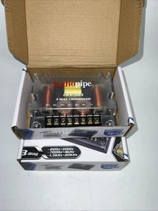 2x 4 Ohm 3-Wege Frequenzweiche 300 Watt Passiv Auto Audio Hochtöner CRX-303 Audiopipe - Bild 1 von 3