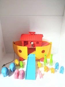 VTG Samsonite Noah’s Ark 1974 Toy Playset Animals Hong Kong Incomplete - Picture 1 of 24