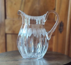 Großer Schwerer Kristall Krug 2 Liter antik um 1900 - Picture 1 of 6