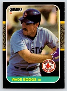 Wade Boggs 1987 Donruss #252 Boston Red Sox - Picture 1 of 2