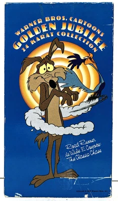 Warner Bros. Cartoons - Golden Jubilee 24 Karat Collection - Vintage VHS - 1990 Foto 1 de 4