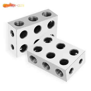 PARES COINCIDENTES ULTRA PRECISIÓN 1-2-3 123 BLOQUE Set 11 AGUJEROS 0.0002" - Imagen 1 de 11