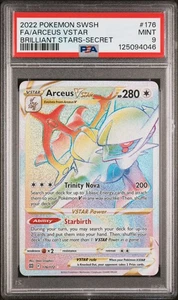 Pokemon Arceus VSTAR (Secret) 176/172 Swsh09: Brilliant Stars - PSA 9 - Picture 1 of 2