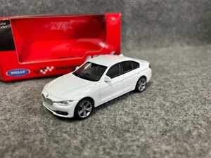 BMW 335ì SERIE 3 F30 F 30 10 cm WELLY NEX auto modello modellino METALLO bianca - Picture 1 of 14