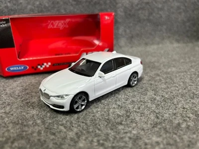 BMW 335ì SERIE 3 F30 F 30 10 cm WELLY NEX auto modello modellino METALLO bianca - Immagine 1 di 4
