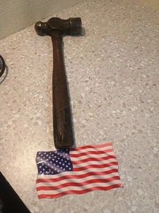 VINTAGE 24OZ. TOTAL WEIGHT BALL PEEN HAMMER - Picture 1 of 13