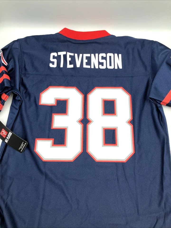 Boys NFL Team Apparel NE Patriots Rhamondre Stevenson #38 Jersey L (12/14)