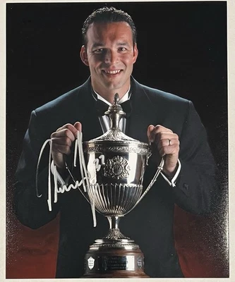 Foto autografiada firmada por Olaf Kolzig de 8x10 Washington Capitals Foto 1 de 2