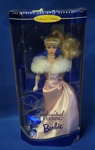 1995 Mattel Blonde Enchanted Evening 1960 Reproduction Barbie #14992 NRFB - Picture 1 of 6