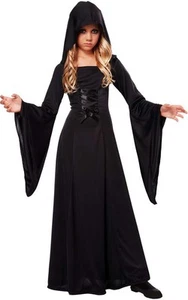 California Costume Hooded Sorceress Robe Deluxe Child Girl Halloween Outfit00453 - Picture 1 of 3