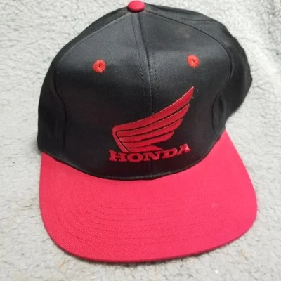 trucker hat baseball Cap Vintage Snapback Honda Red Hot Wing Embroidered Cool - Image 1 of 4