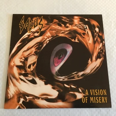 SADUS - A VISION OF MISERY + INNER - 1992 - MADE IN HOLLAND - EXCELLENT - Image 1 of 4
