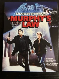 Murphy's Law Blu-ray 1986 Charles Bronson Crime Drama Movie OOP Slipcover - Imagen 1 de 4
