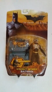 Mattel - Batman Begins - Figura de Batman Knight Staff - Nueva y Sellada - Imagen 1 de 2