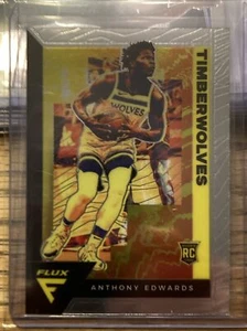 2020-21 Panini Flux Basketball Anthony Edwards RC Card #202 TimberWolves - Picture 1 of 2