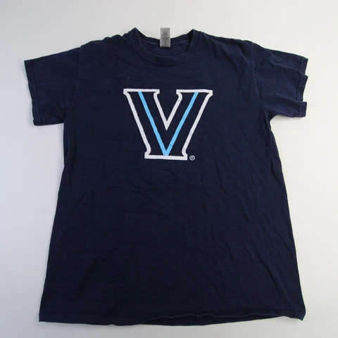 Villanova Wildcats Gildan Ultra Cotton Short Sleeve Shirt Men's Navy Used Cover