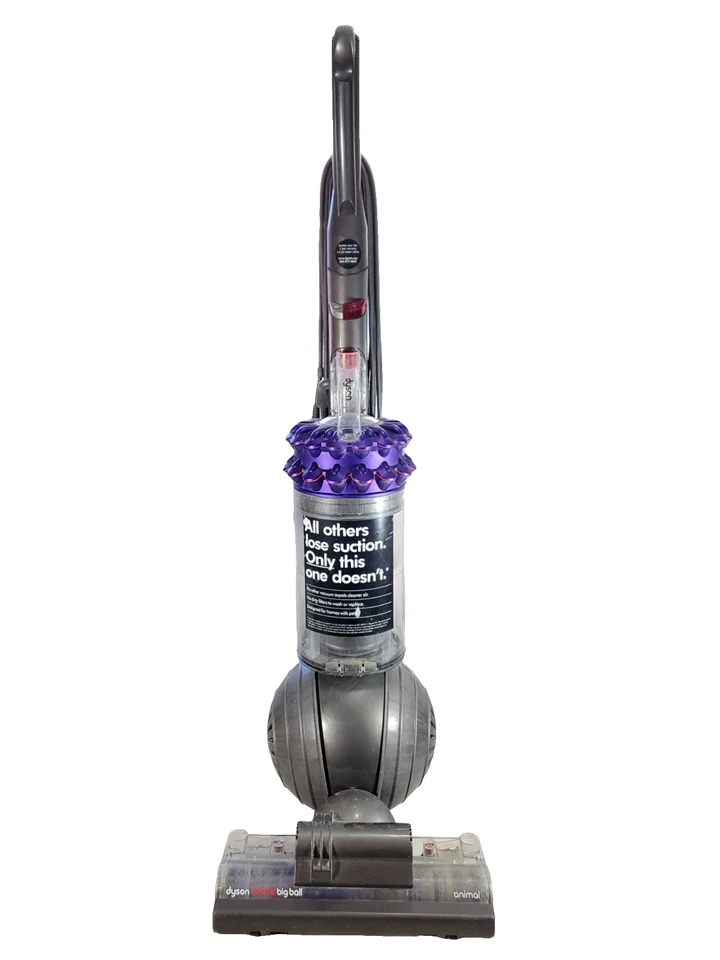 Dyson Cinetic Big Ball Animal púrpura aspiradora vertical mancha venta Foto 1 de 4