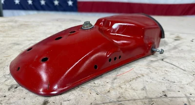 Guardabarros trasero Honda XL185S 1981 rojo OEM XL 185S XL 185 S Foto 1 de 4