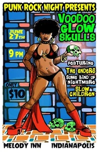 THE VOODOO GLOW SKULLS PUNK BAND GIGPOSTER 3 - Picture 1 of 1